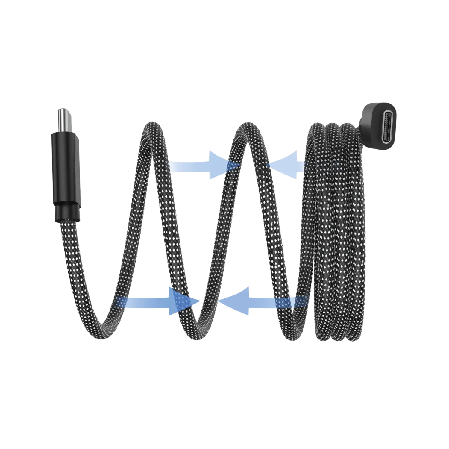 Magnetisk USB-C till USB-C-kabel (1m)