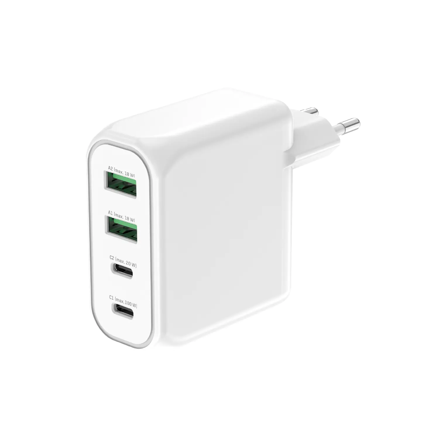 Snabbladdare 4-port PD3.0 (100W)