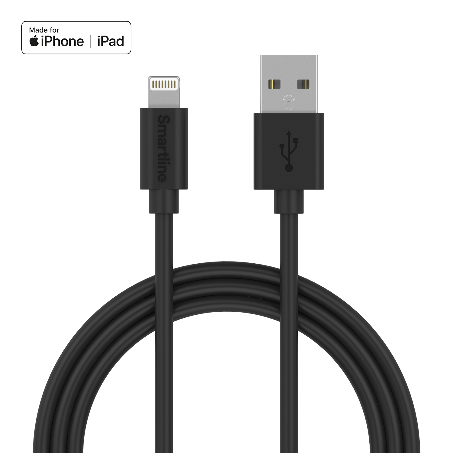 USB-A till Lightning-kabel