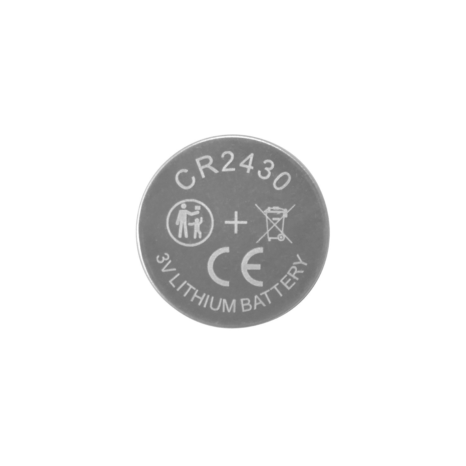 Button cell Lithium CR2430 3V (5-PACK)