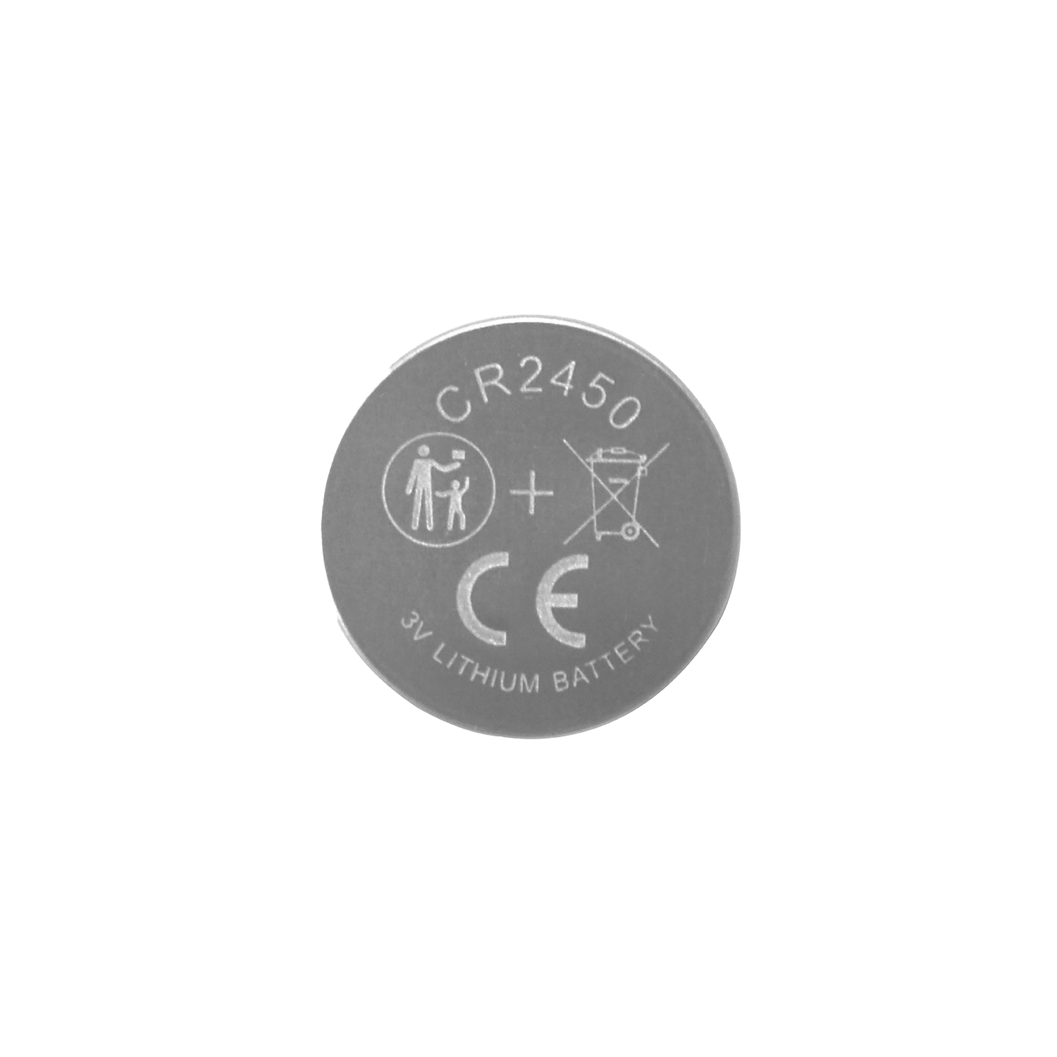Button cell Lithium CR2450 3V (5-PACK)