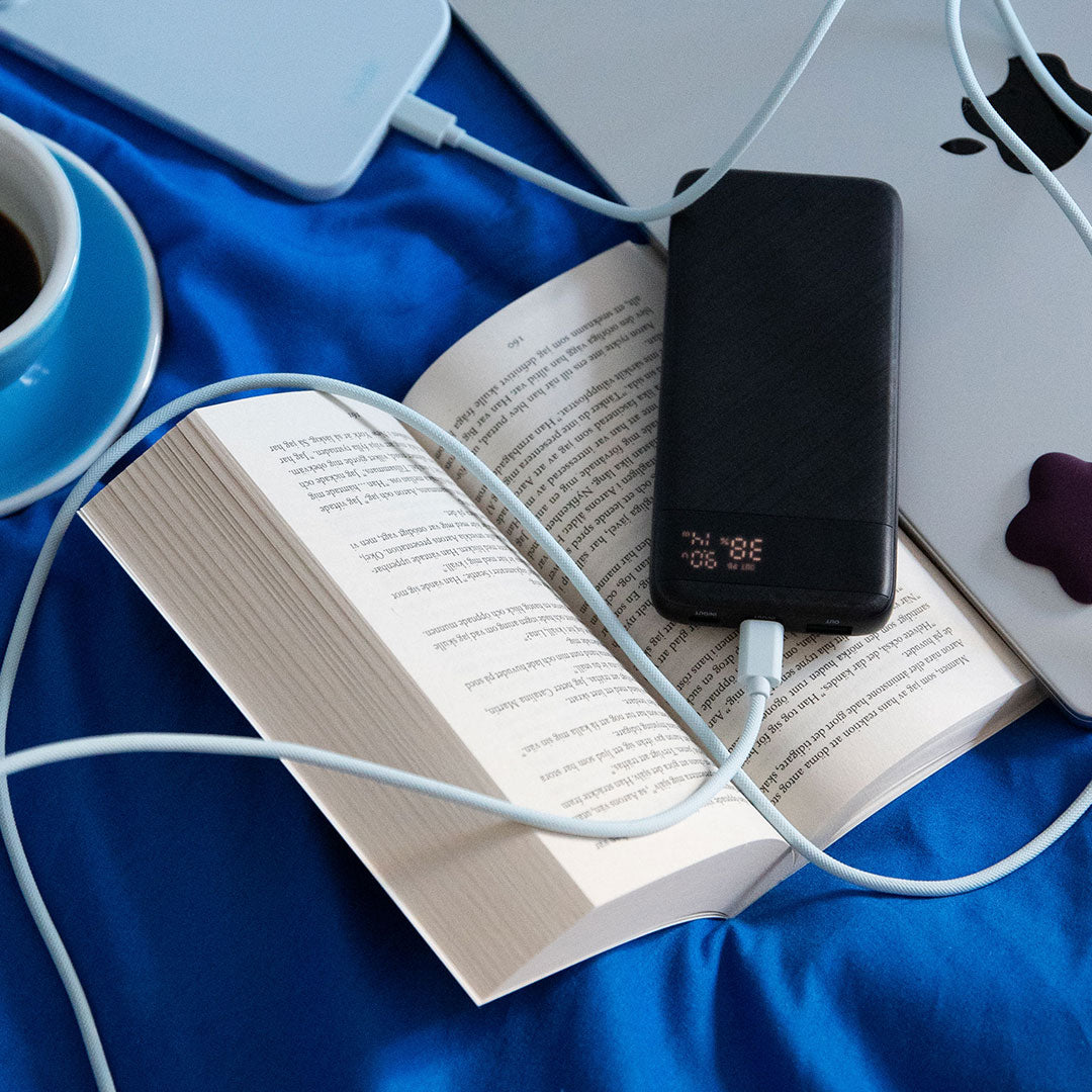 Powerbank 10K Mah med display PD 20W