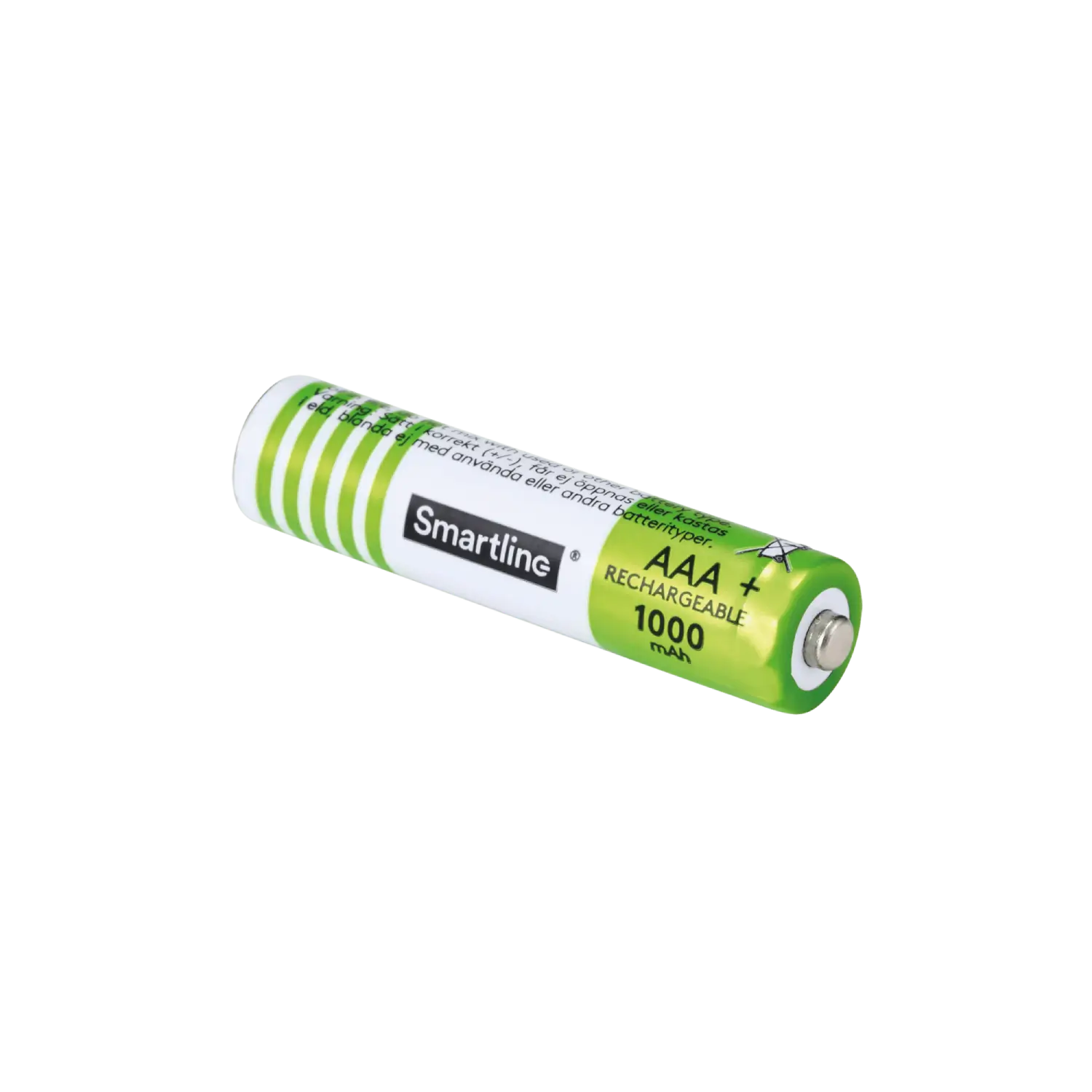 Rechargeable AAA-batteries (4-PACK)