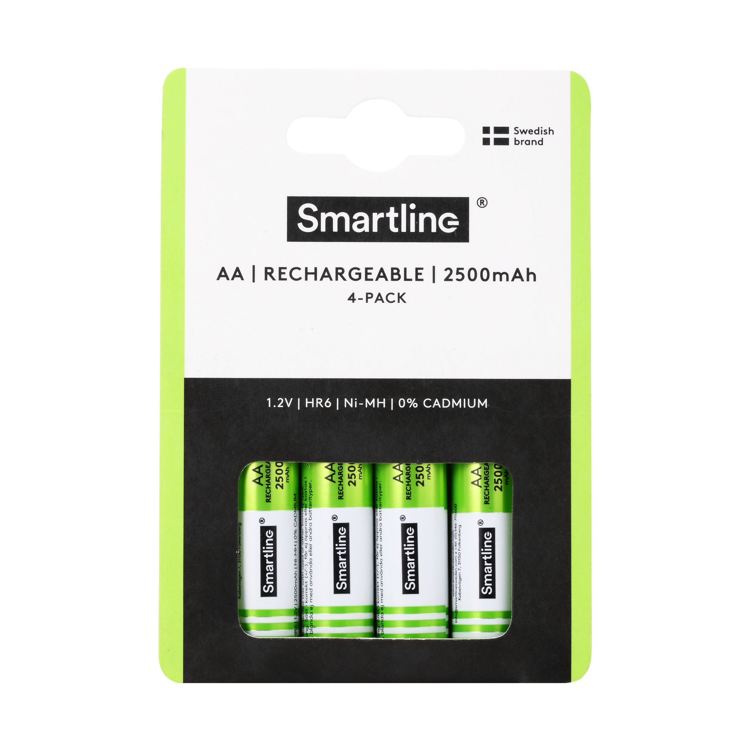 Uppladdningsbara AA-Batterier (4-pack)