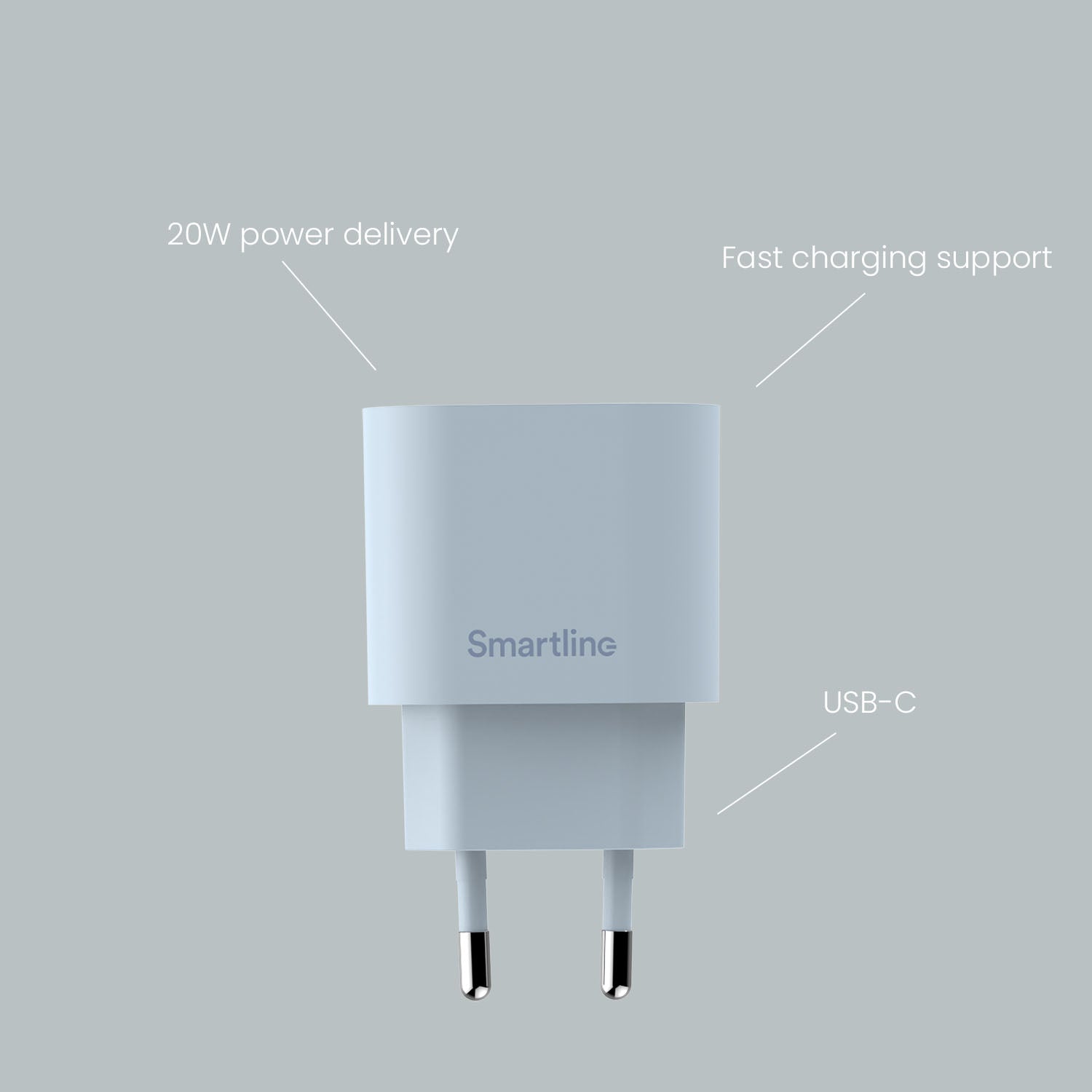 Snabbladdare USB-C PD3.0 (20W)